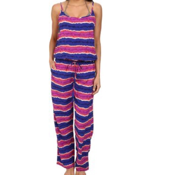 NWT Tommy Bahama Paint Stripe Jumpsuit - Picture 2 of 16